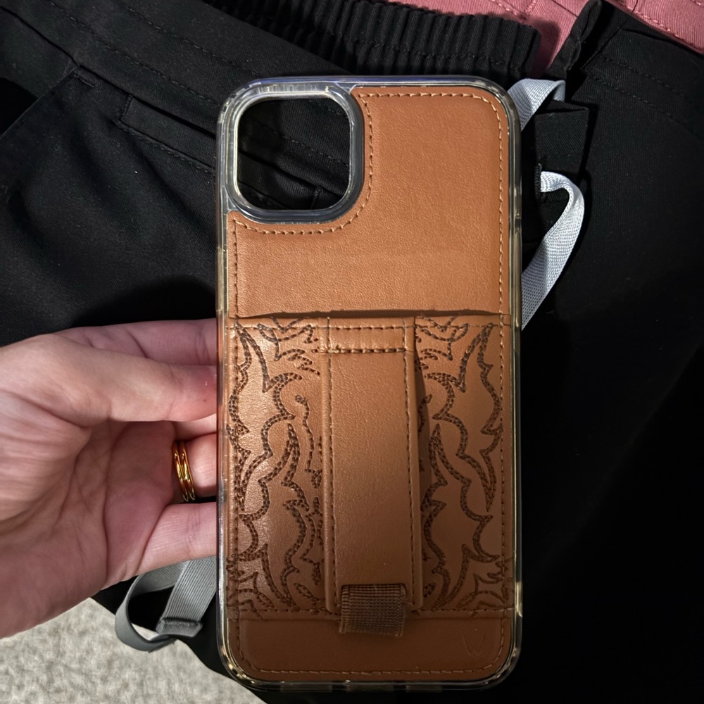 Brown Leather Phone Case / Walli